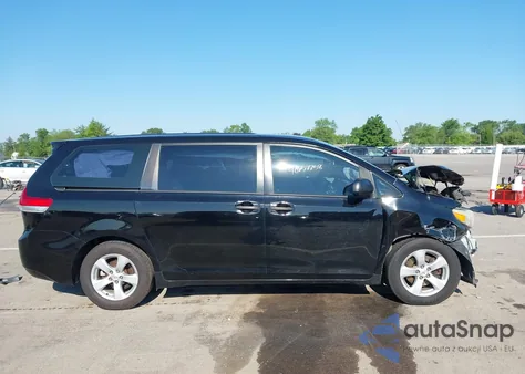 2012 Toyota Sienna Base V6 7 Passenger from USA, damaged, VIN 5TDZK3DC0CS210560